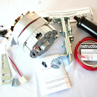 Jeep Willys 12 Volt Alternator Conversion kit Deluxe 100 Amp